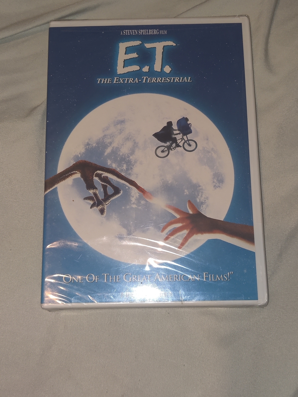 E.T. The Extra-Terrestrial DVD - Blue Movie Cover ( SEALED)